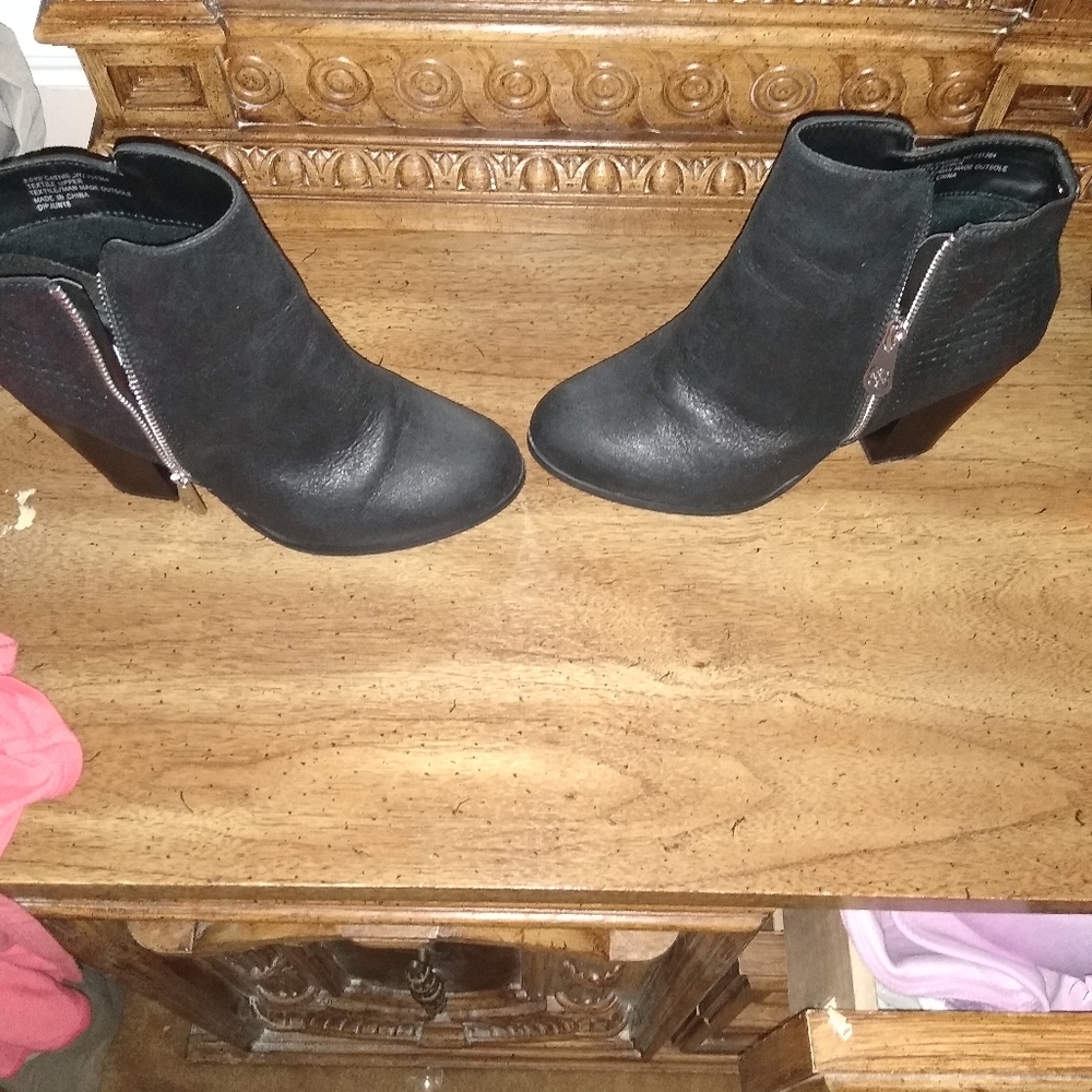Nice Pair Of Black Booties - image 1